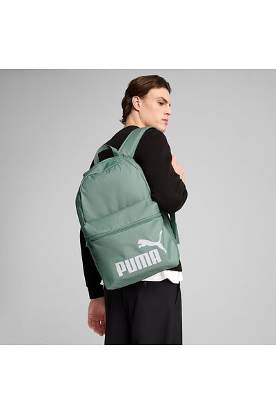 Puma PHASE Tasche im grünen Sonnenblumen-Stil
