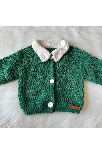 Home Velvet Baby Cardigan