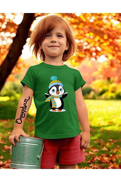 oneagılyazı Štampano Devojka Oversize kroj T-shirt