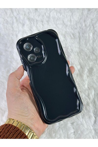 Vip Case Redmi Note 12 Pro 5g - حافظة مريحة وأنيقة وعصرية مع واقي كاميرا بإطار مموج