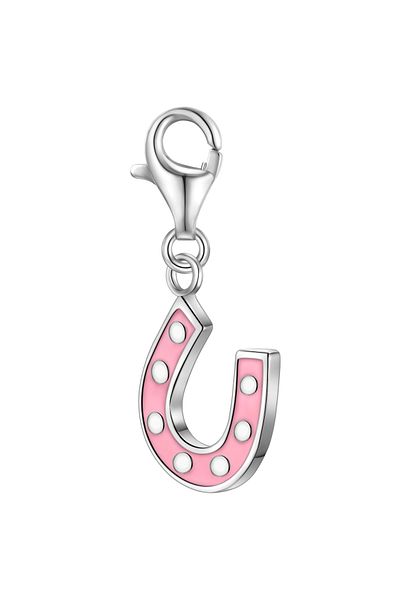 Rafaela Donata Silbercharm Charm Sterling Silber Emaille rosa