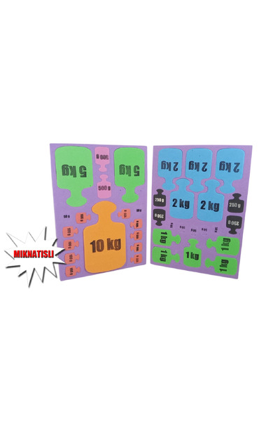 TopakEgitim AĞIRLIK ÖLÇÜLERİ - GRAM - KİLOGRAM - MIKNATISLI