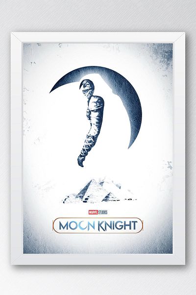 Saturn Pictură înrămată Moon Knight - Moon Knight Marvel Series Poster Painting