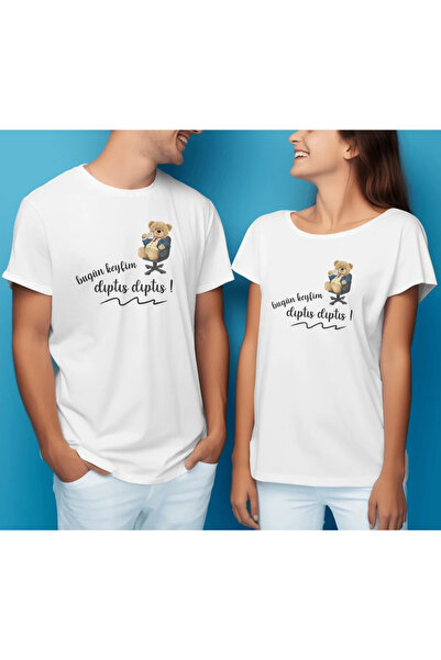 Wish BF Валентински печатни мечета Dıptıs - Ден на влюбените подарък двойка т...