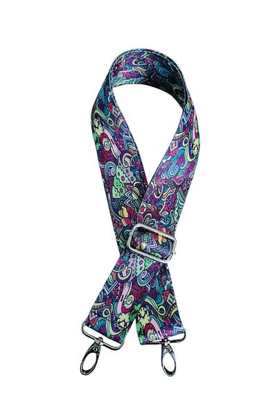 Gloria Polyester 120 cm Adjustable Column Bag - Phone Strap / Christmas Pattern