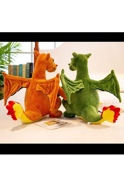 NB market Charizard Pokemon Plush Toy - 25cm Green Dragon Figure