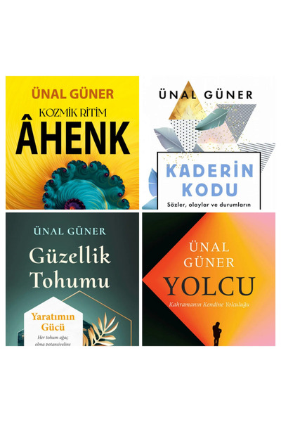 Destek Yayınları Kozmik Ritim - Âhenk/Kaderin Kodu/Güzellik Tohumu/Yolcu/Ünal...