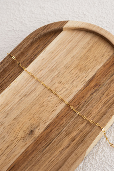 ByFlorya Jewelry Çelik Dudak Zincir Kolye Ince Singapur Sarma Burgu Aynalı Kolye 2mm Zarif Minimal