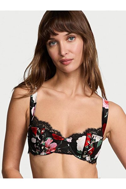 Victoria's Secret ATELIER Saten Dantel Kenarlı Hafif Dolgu Destekli Balkonet ...