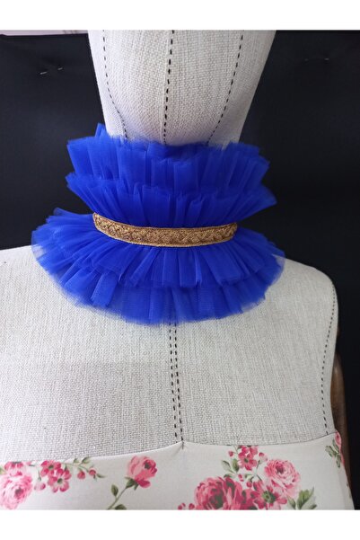 es moda shop Serdem Gold - Колие за косплей с панделка Saks Blue