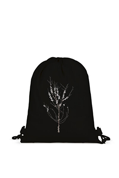 Boom town Black Cloth Backpack