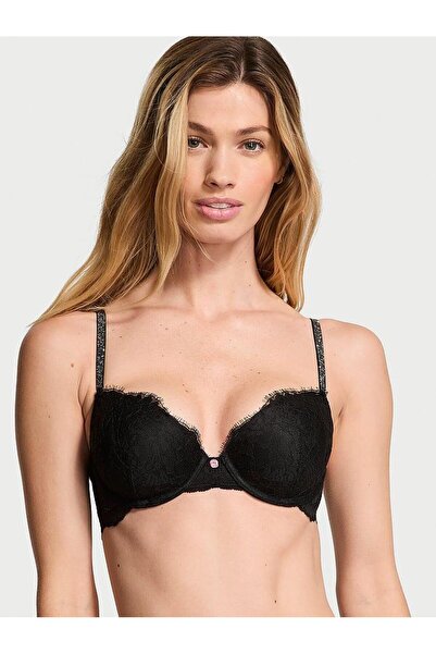 Victoria's Secret Twinkle Lace Classic Push-Up Demi Bra