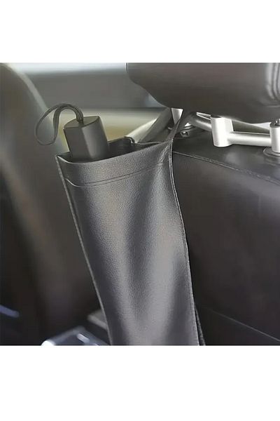CoverPlus In-Car Umbrella Holder Seat Back Umbrella Storage Pouch Bag
