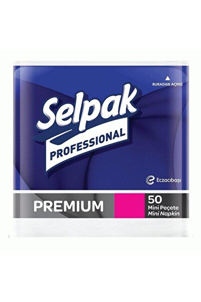 Selpak Professional Premium Mini Peçete 24x24 50'Li Paket