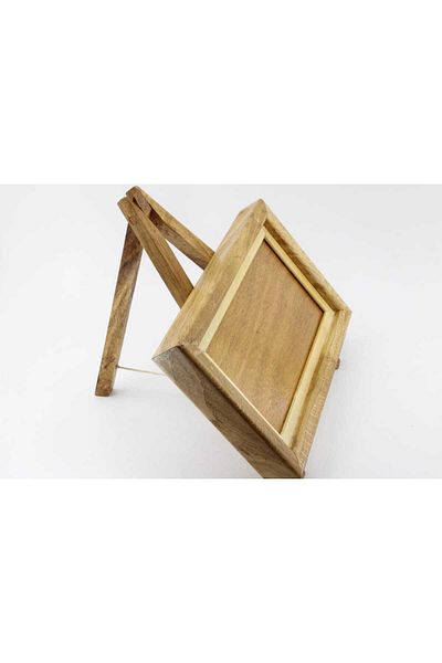 Trendusfashion Handmade Natural Wood Photo Frame + Back Support Leg |   21X30(A4 Size)