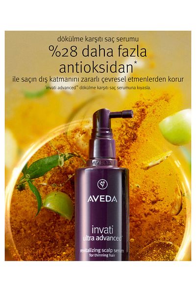 Aveda Invati Ultra Advanced ™   Anti-Hair Loss Hair Wire Condensing 100% Organic Vegan Hair Serum
