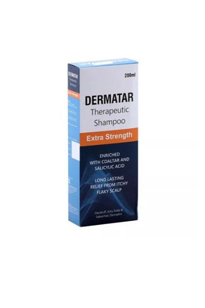 Dermatar Extra Strength Shampoo 200ml