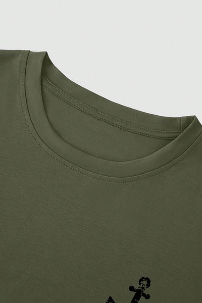 cc collection Anchor Printed Men's Oversize T-Shirt