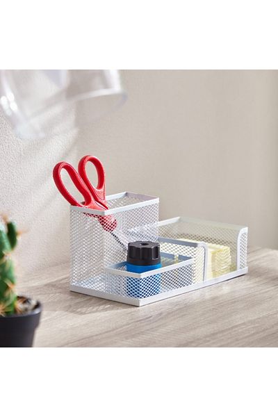 Home Box Mesh Desk Organizer Rack