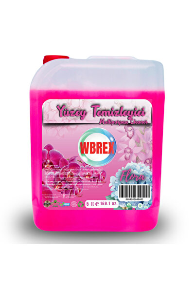 WBREX Kıvamlı Yüzey Temizleyici Flora Karışık Çiçek 5 Lt