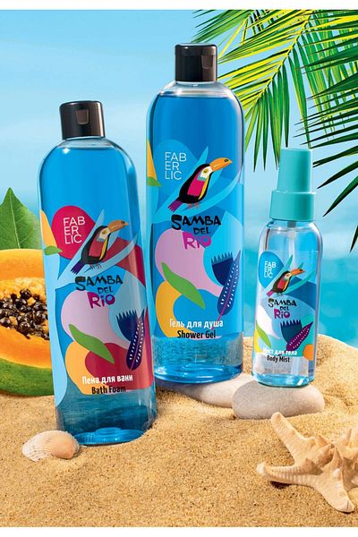 Faberlic Shower Gel “Ocean” Samba Del Rio*1441