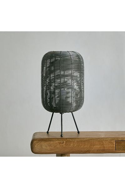 Home Box Aron Aluminium Wire Tripod Table Lamp - 22x43 cm