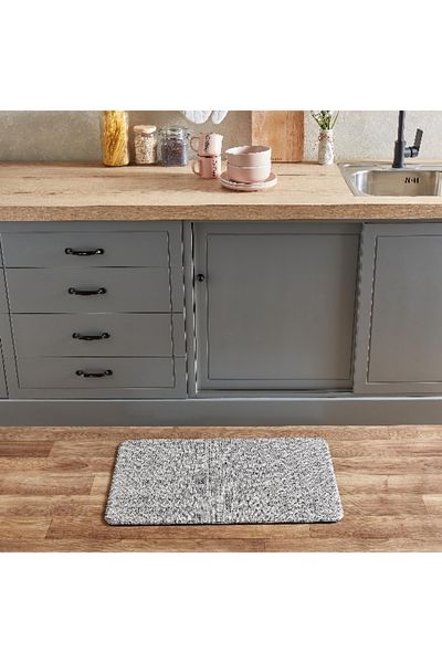 Home Box Dexter Textile PVC Foam Mat - 45x75 cm