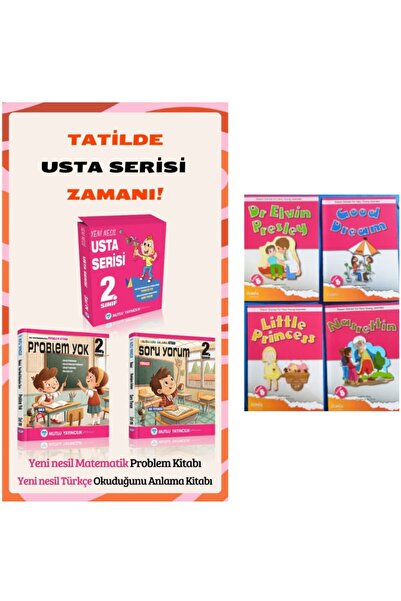 Mutlu Yayıncılık Yeni Ürün Yeni Nesil Usta Serisi 2. Sınıf Takım 2 Kitap