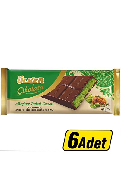 Ülker Ülker Dubai Çikolatası 93g 6 Adet