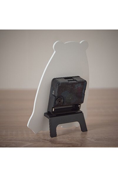 Home Box Playland Bear Table Clock - 14x15 cm