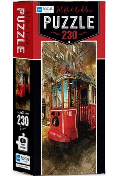 Blue Focus Yayınları Blue Focus Stable Street - Puzzle 230 Pieces