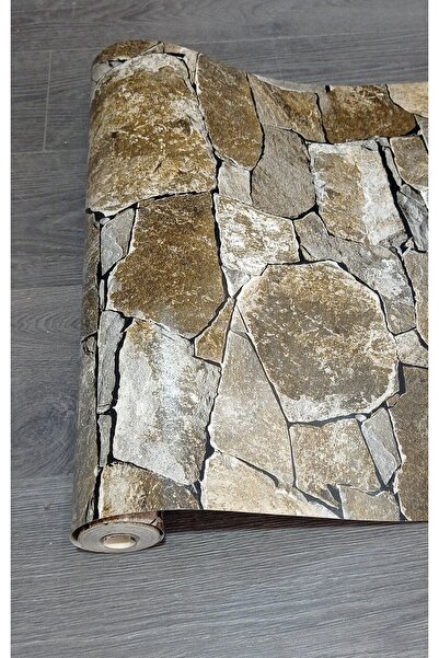 Oskar üç boyutlu Doğal taş desenli duvar kağıdı