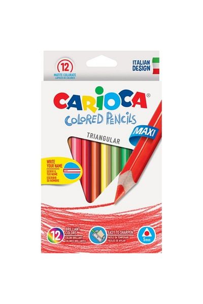 CARIOCA Bırello S&uuml;per Washable Double Sided Paint Pen 12pcs