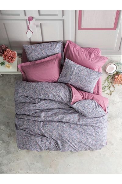 doremodam Petite Double Duvet Cover Set Penny Dried Rose - 90238-1453