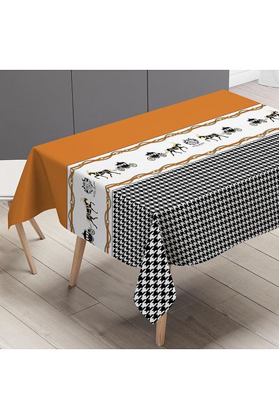 HIC Multicolored tablecloth 137 x 150 cm