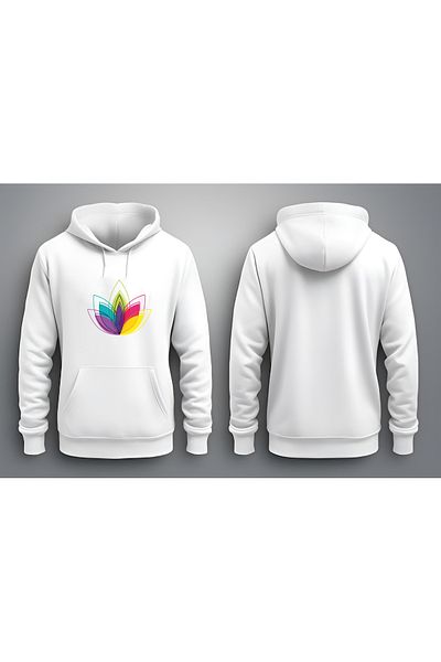 CDA White Flowers Unisex Sweatshirt