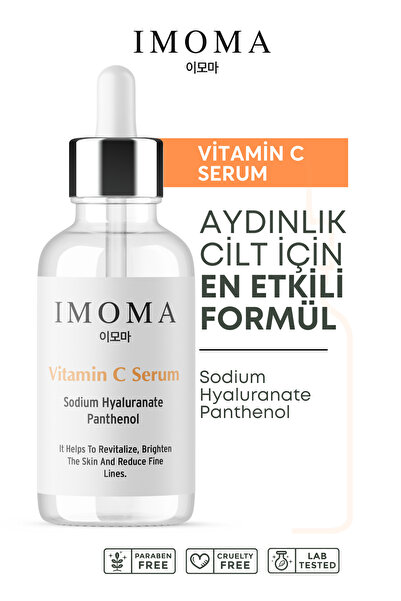 IMOMA Aydınlatıcı&leke Karşıtı Aha , Bha , Vitamin C Serum 30 ml