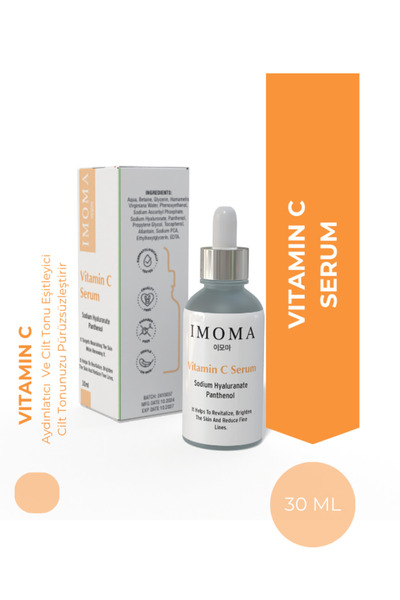 IMOMA Brightening & Anti-Blemish Aha, Bha, Vitamin C Serum 30 ml