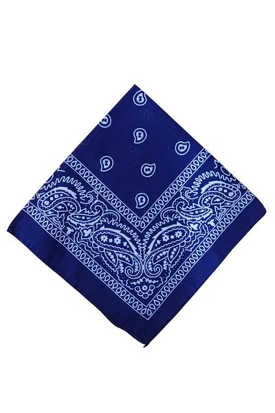 Kezban Tekstil Unisex Μπαντάνα με σχέδιο βαμβακερή 50x50 cm