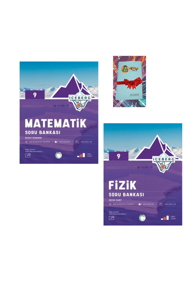Okyanus Yayınları 9. Sınıf Iceberg MATEMATİK + FİZİK Soru Bankası (NOT DEFTER...