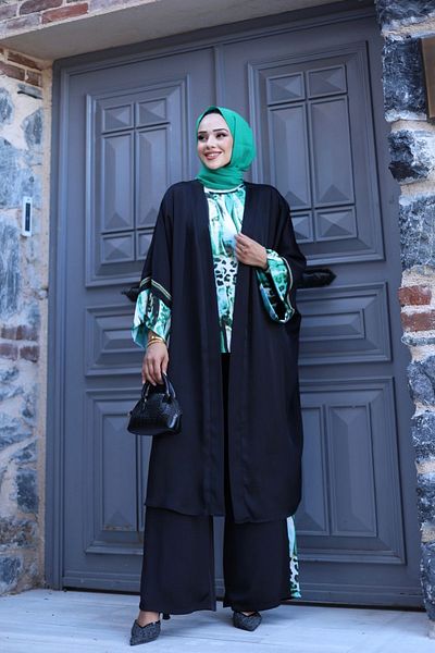 Wovi Moda Γυναικείο Τούνικ και Παντελόνι - Μπουφάν