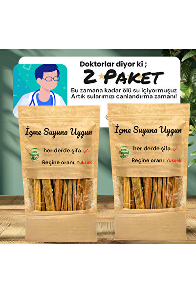 Semgiller İçme Suyuna Özel Organik Çam Çırası (2 Paket)