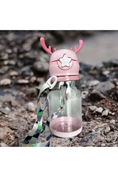 Home Geyikli çocuk su marası stickerli 500ml