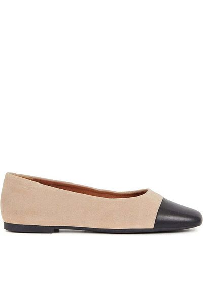 Vagabond Beige Ballerinas Womens Shoes