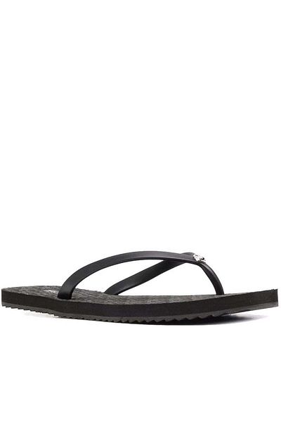 Michael Kors Black Flip Flops Womens Shoes