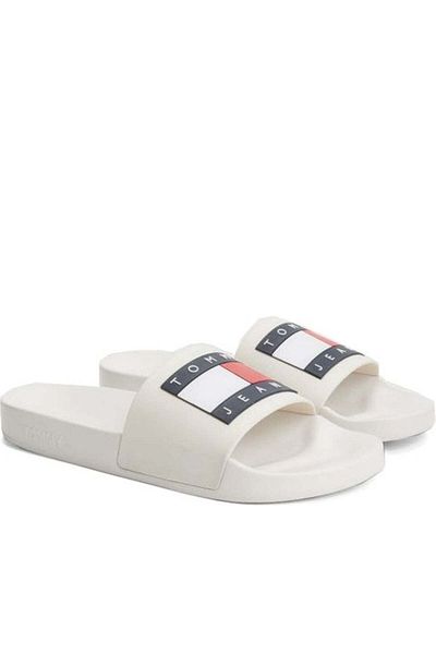 Tommy Jeans Pantofi pentru bărbați Flip Flops bej
