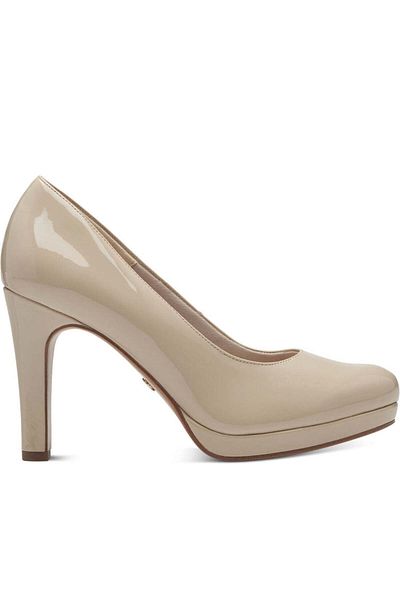 Tamaris Beige Heels Womens Shoes
