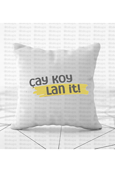 bikups Ceai koy lan it cu imprimeu Pernă