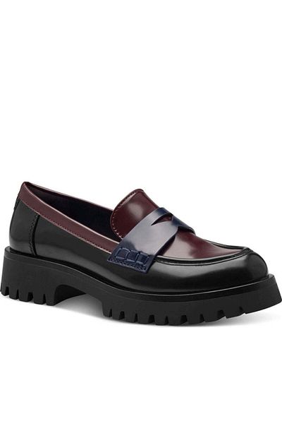 Tamaris Red Loafers Womens Shoes