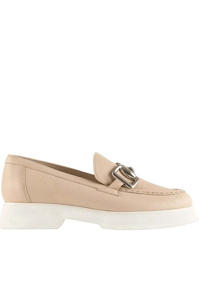 HÖGL Hogl Beige Loafers Womens Shoes